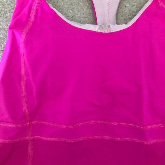 🍋HP🍋Lululemon pink fast track tank - Picture 10 of 14